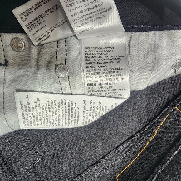 Levi's flex 506 comfort straight waist 33'' length 30'' men's - Picture 8 of 10